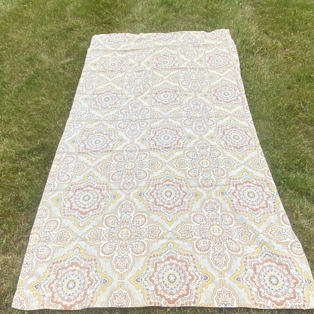 Envogue Boho Paisley Window Curtain Panels - Set of 2